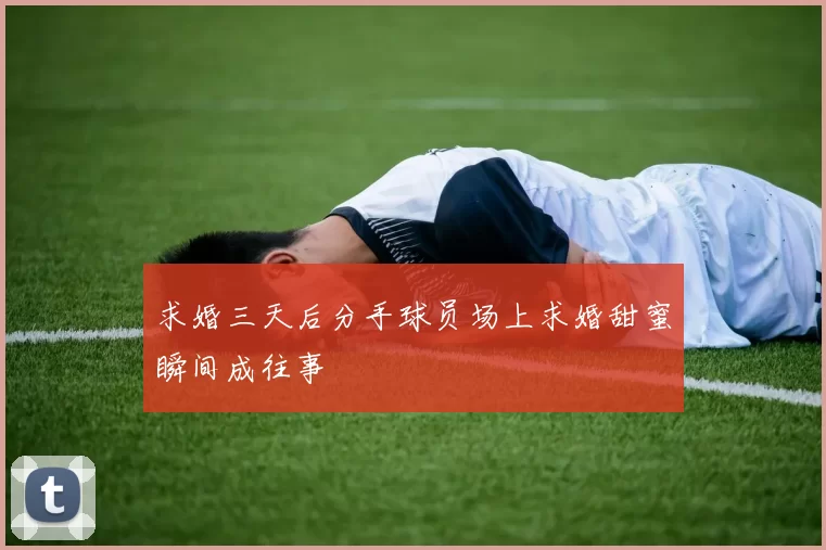 求婚三天后分手球员场上求婚甜蜜瞬间成往事